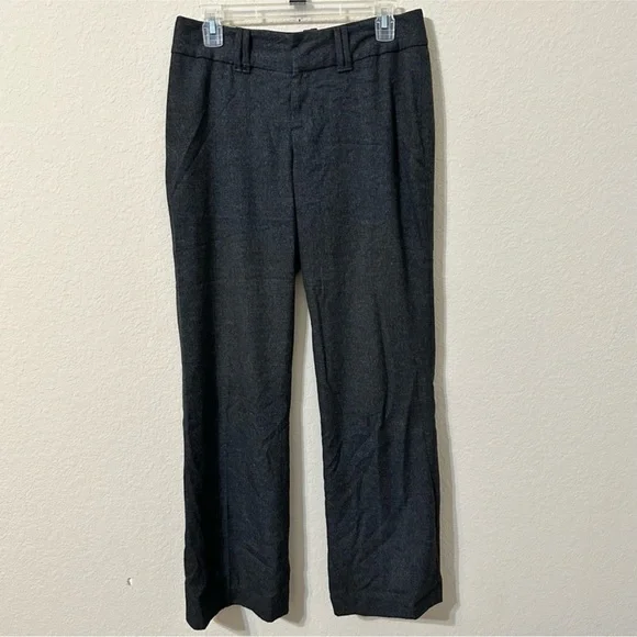 Banana Republic Pants Dark Gray Tweed Straight Leg
Trousers Jackson Fit - Picture 1 of 4